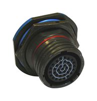 AMPHENOL LTD TV07RW-15-4P Circular Connector, TV Series, MIL-DTL-38999 Series III, Jam Nut Receptacle, 4 Contacts, Crimp Pin