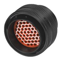 CINCH CONNECTIVITY SOLUTIONS BACC63CB20-25S7H Circular Connector, BACC Series, MIL-DTL-26500 Series, Straight Plug, 25 Contacts