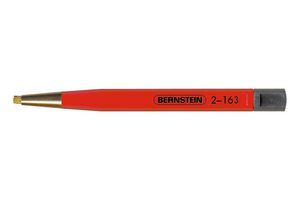 BERNSTEIN WERKZEUGFABRIK 2-163 Cleaning Brush, Brass Wire, 4 mm Diameter, Plastic Handle, 120 mm Overall Length