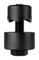 RUKO 109225 Hole Punch, Round, Screw, Three Point Cutting Tip, 22.5mm