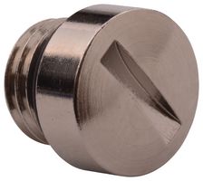 NORCOMP 854203M-DC Sensor Connector Accessory, IP67, Dust Cap, Norcomp M Series M8 Receptacle Sensor Connectors