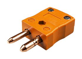 LABFACILITY IS-R-M (IEC) Thermocouple Connector, Standard, Orange, Plug, Type R, IEC